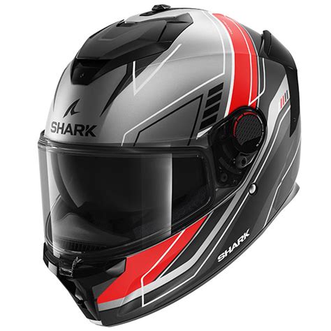 Shark Spartan Gt Pro Toryan Matt Anthracite Red Black Free Uk