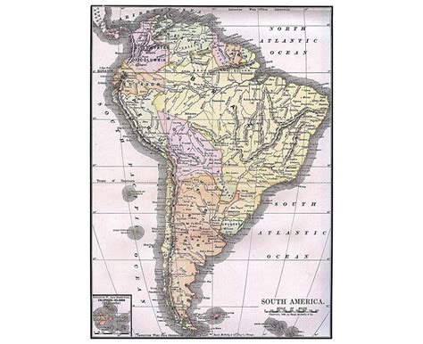 Mapas De Am Rica Del Sur Y Pa Ses De Am Rica Del Sur Colecci N De