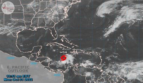 Se forma la tormenta tropical Lisa podría ser huracán y aumenta