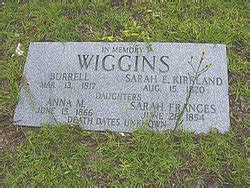 Sarah Frances Wiggins Inconnu M Morial Find A Grave