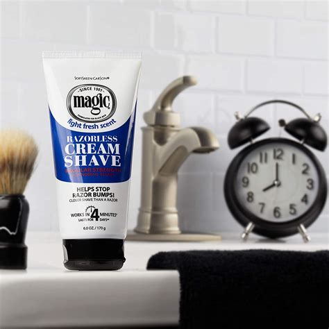 Softsheen Carson Magic Razorless Shaving Cream For Men Hair Removal