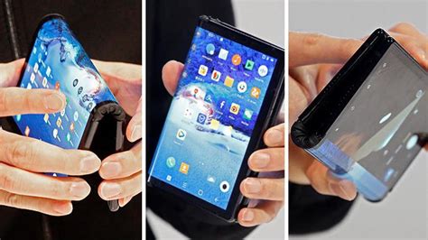 As Es El Primer Smartphone Con Pantalla Plegable