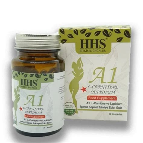 TurkAttar, HHS A1 L-Carnitine Lepidium Herbal Capsules, Effect of ...