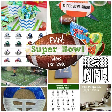 Fun Super Bowl Ideas For Kids Crafts Activities And More For The Big