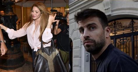 Mientras que Shakira brilla como nunca Piqué parece un indigente de la