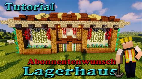 Lagerhaus Bau Tutorial Minecraft 1 16 5 YouTube