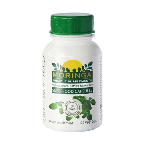 Moringa Capsules 120 Moringa Initiative