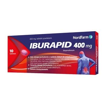 Iburapid 400 Mg Tabletki Powlekane 10 Szt