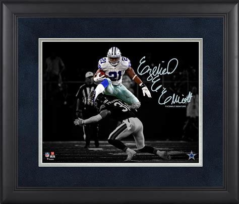 Mua Ezekiel Elliott Dallas Cowboys Framed 11 X 14 Spotlight