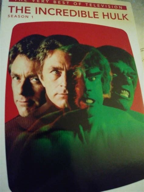 The Incredible Hulk The Complete First Season Dvd Bill Bixby New Values Mavin