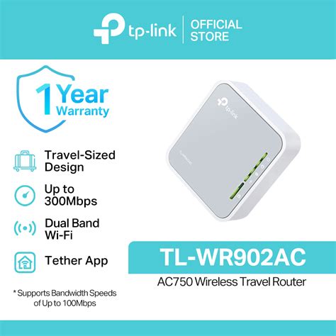 Tp Link Tl Wr Ac Ac Wireless Portable Travel Router Portable