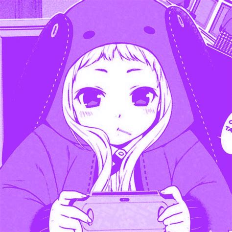 Anime Purple Manga Aesthetic