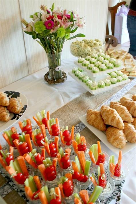 Appetizers Baby Shower Stylish Appetizer Cups With Recipes And Ideas