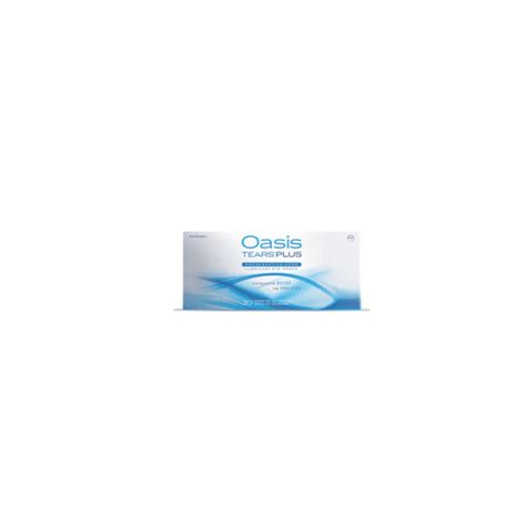 Oasis Tears Plus Preservative-Free Lubricant Eye Drops 30/Box