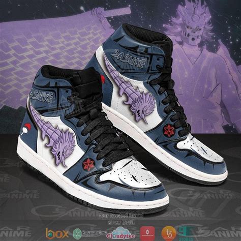 HOT Uchiha Sasuke Susanoo Anime Air Jordan High Top Sneakers Express Your Unique Style With