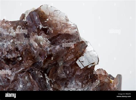 Macro Shooting Of Natural Mineral Rock Specimen Stock Photo Alamy