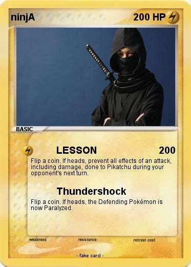 Pokémon Ninja 3539 3539 Lesson My Pokemon Card