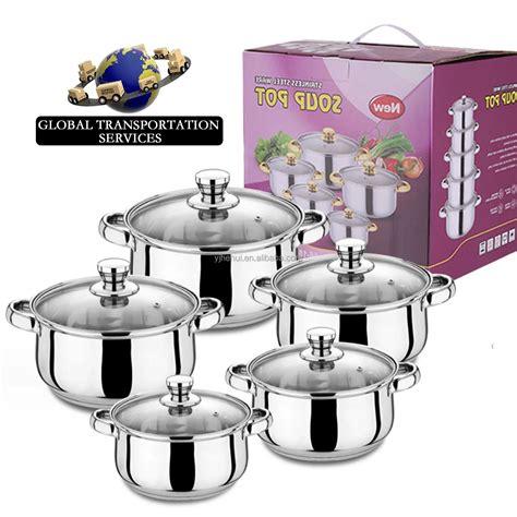 wholesale stainless steel cookware sets  home restaurant