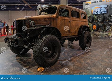 Dodge Power Wagon Showcased At The Sema Show Editorial Photography