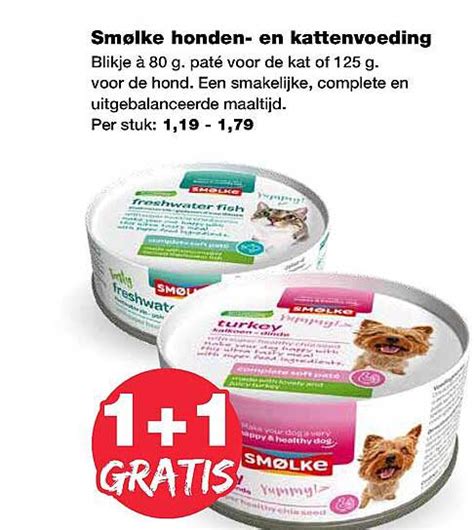 Sm Lke Honden En Kattenvoeding Gratis Aanbieding Bij Jumper