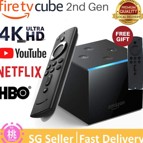 Fire Tv Cube Nd Gen Hands Free With Alexa And K Ultra Hd Streaming