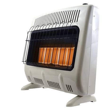 Mr Heater F299830 Vent-Free Radiant Propane Gas Heater w/Thermostat ...