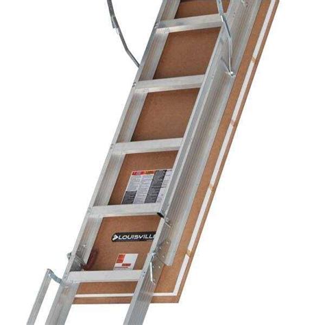 Louisville Ladder Energy Efficient 7 Ft 8 In To 10 Ft 3 Hardwares