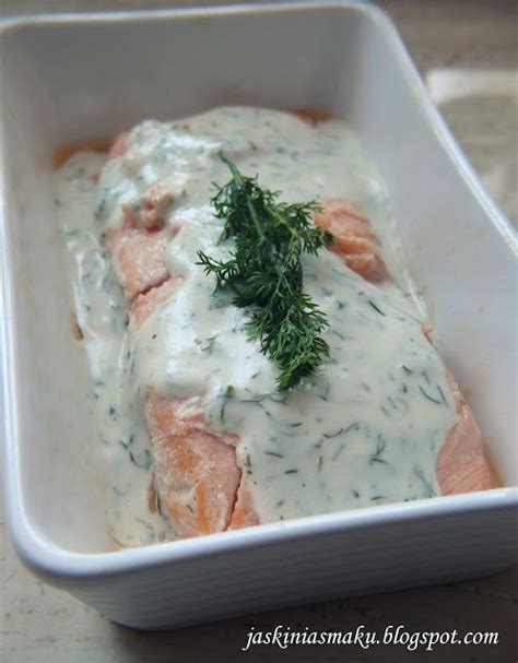 Oso W Sosie Koperkowym Salmon Recipes Baked Healthy Cooking