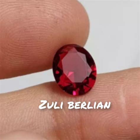 Jual Batu Merah Siam Cutting Shopee Indonesia