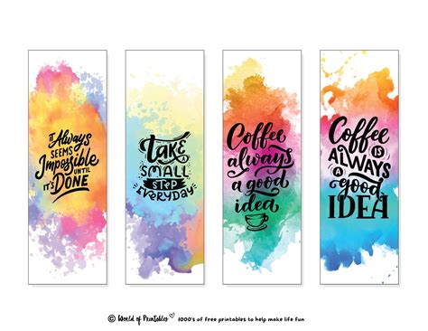 100 Best Bookmark Quotes World Of Printables