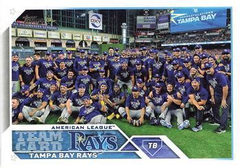 2023 Topps 623 Tampa Bay Rays Trading Card Database