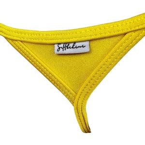 1022 2 Spandex Micro Thong Bikini Bottom With Adjustable Side Ties Shbikini Extreme String