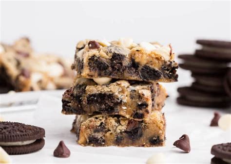 The BEST Oreo Cookie Bars - I Heart Naptime