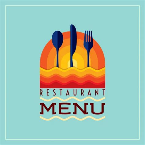 Restaurant Menu Design — Stock Vector © Alexkava 10023845