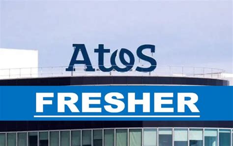 Atos Careers Opportunities For Graduate Entry Level Fresher Role Exp