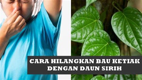 Cara Menghilangkan Bau Ketiak Secara Permanen Menggunakan Ramuan Daun