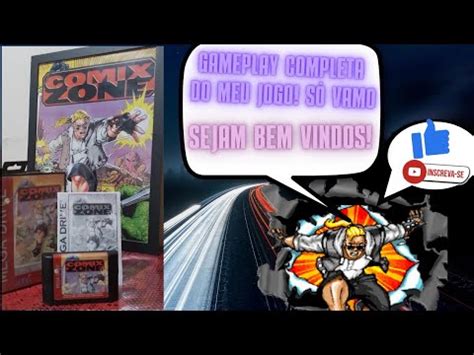 Comix Zone Gameplay Completa Zerando O Game Direto Do Console E