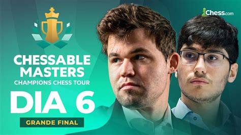 FINALÍSSIMA Último Match Carlsen x Firouzja Champions Chess Tour