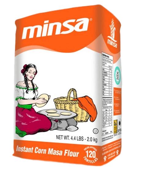 Corn Flour Minsa 1 8kg Latin Food And Products