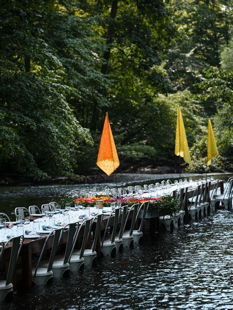 This Supper Club Hosted A Dinner Party In The Middle Of A Creek