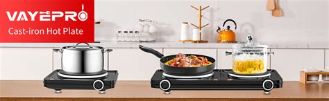 Amazon Vayepro Hot Plate 1500W Portable Electric Stove Single Electirc Cooktop Portable