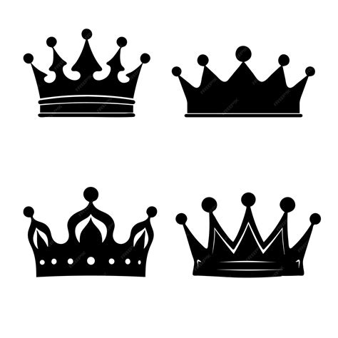 Princess Crown Silhouette Clip Art