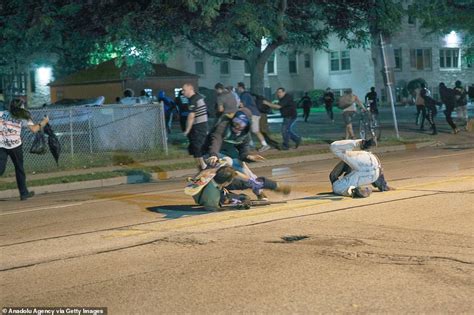 One Shot Dead And Two Wounded After Blm Protesters Defy Curfew In