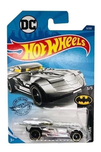 Hot Wheels Batimovil Plateado Serie Batman