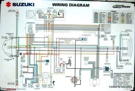 Diagrama Electrico Suzuki En 125 Sistema Electrico Diagrama