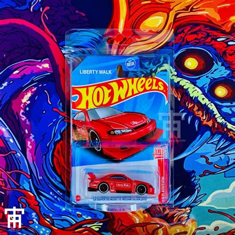 Hot Wheels Super Silhouette Nissan Silvia S Lbwk Red Edition New Shopee Malaysia