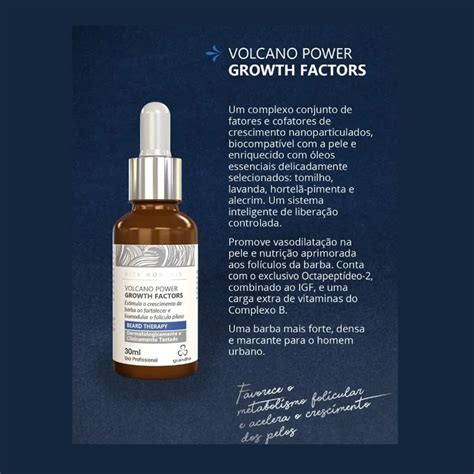 Volcano Power Growth Factors Vita Hominis 30 Ml Casa Do Shampoo