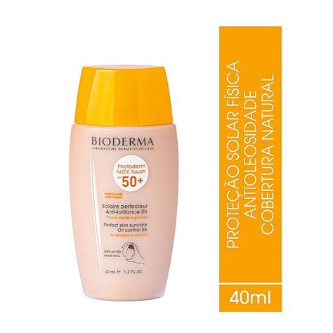 Bioderma Photoderm Nude Touch Fps Claire ml Cosméticos Dermocosméticos e Beleza
