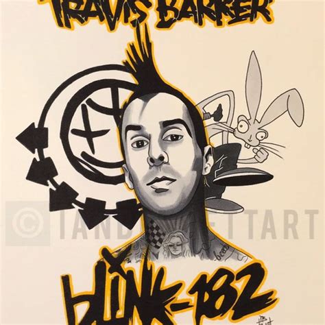 Travis Barker Shirt - Etsy