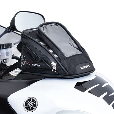 Oxford M R Black Motorcycle Tank Bag Bdla Motorbikes